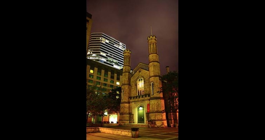 Church of the Holy Trinity Toronto Ontario EGD Glass Restoration