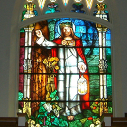 Leaside United Church Toronto EDG Glass Reclamation portfolio reclaimed stained glass window